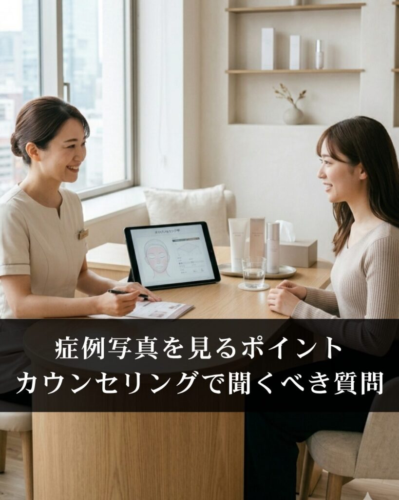 仙台の美容外科選びで後悔しないために。症例写真を見るポイントとカウンセリングで聞くべき質問